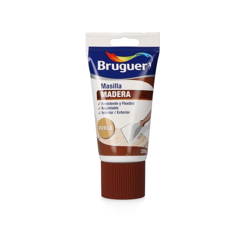 Masilla fusta roble 200gr bruguer 