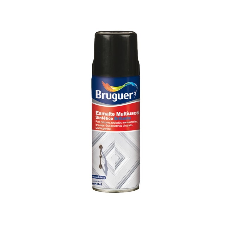 Esmalte multiuso spray brillante blanco 0,4l bruguer