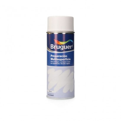 Preparacion multisuperficie (fondo blanco) spray 0,4l bruguer