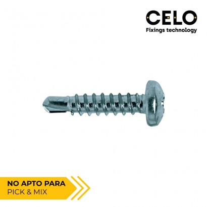 Caixa 500un punta broca alomada philips din/ref 7504n 3.5x16 zinc