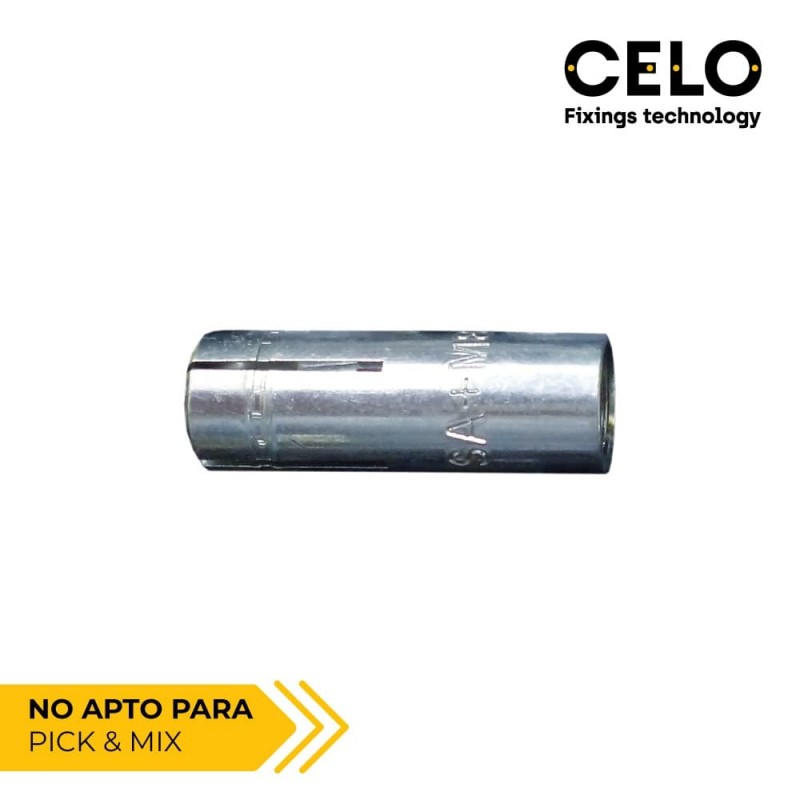 Caixa 100un anclatge femella sap homologat ce m6x25