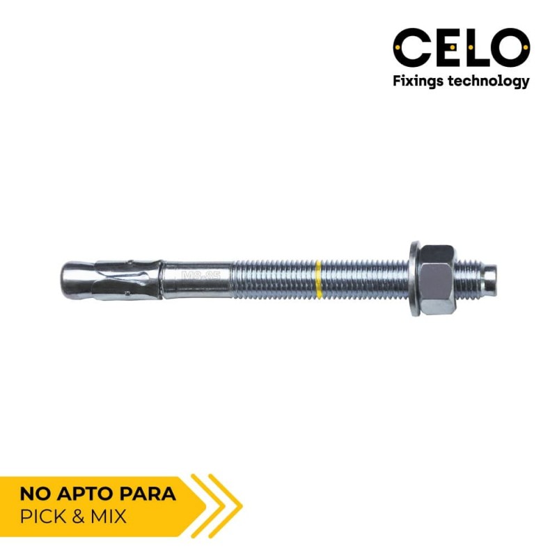 Caixa 40un anclatge homolgat ce bap 10-92/17 zincat 