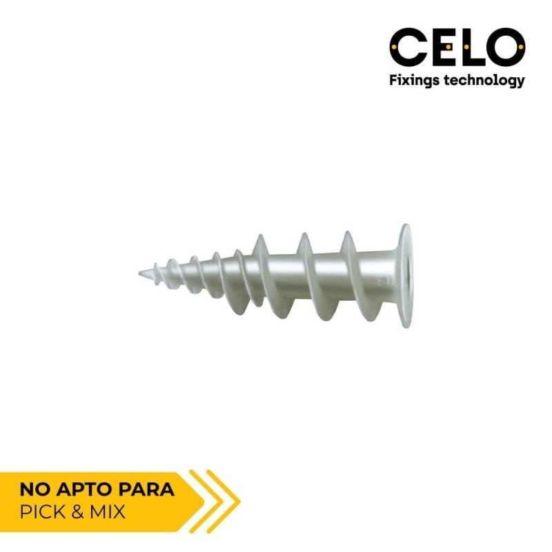 Caixa 50 un taco nylon amb cargol 4.4x40 gkd 