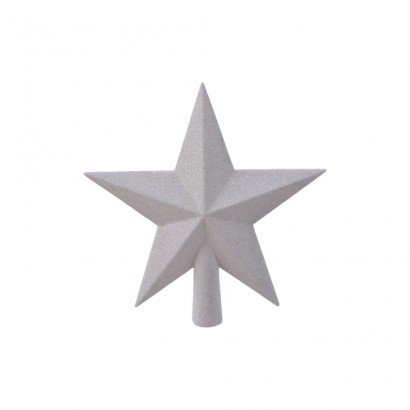 Estrella blanca para arbol de navidad