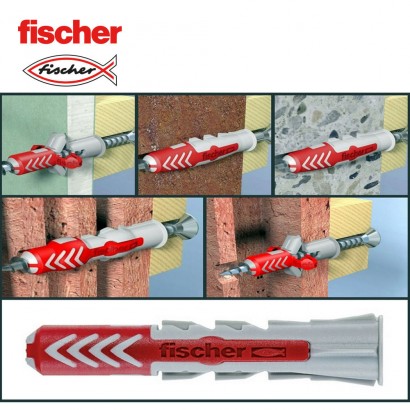 Pack 50  duopower fischer 10x50 capsa 50 unitats 