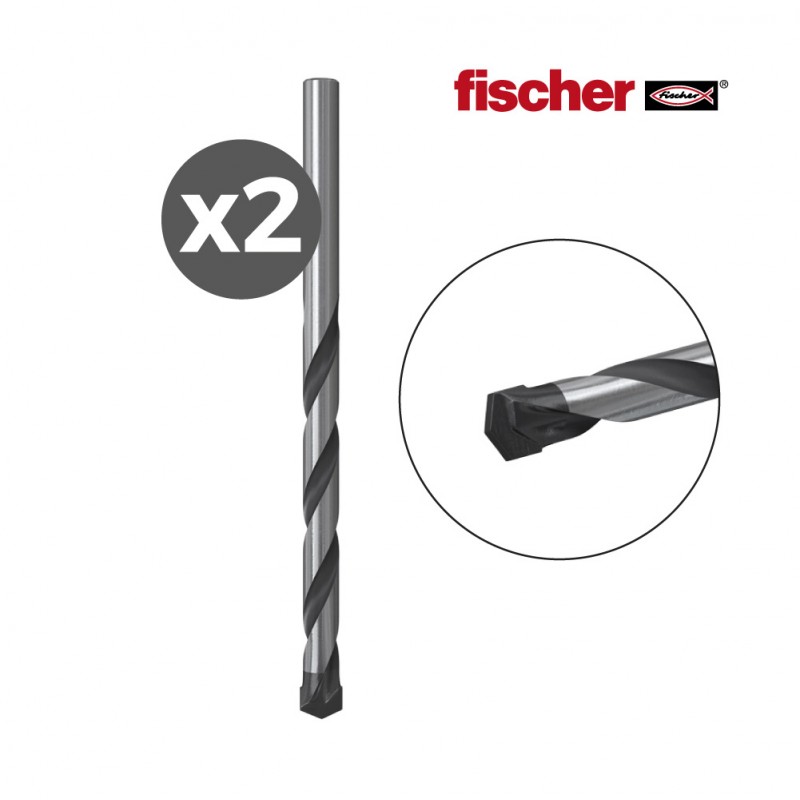 Pack 2  broques percussió e 3x60 / 2k fischer 