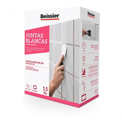 Beissier juntes blanques impermeables 1.5kg