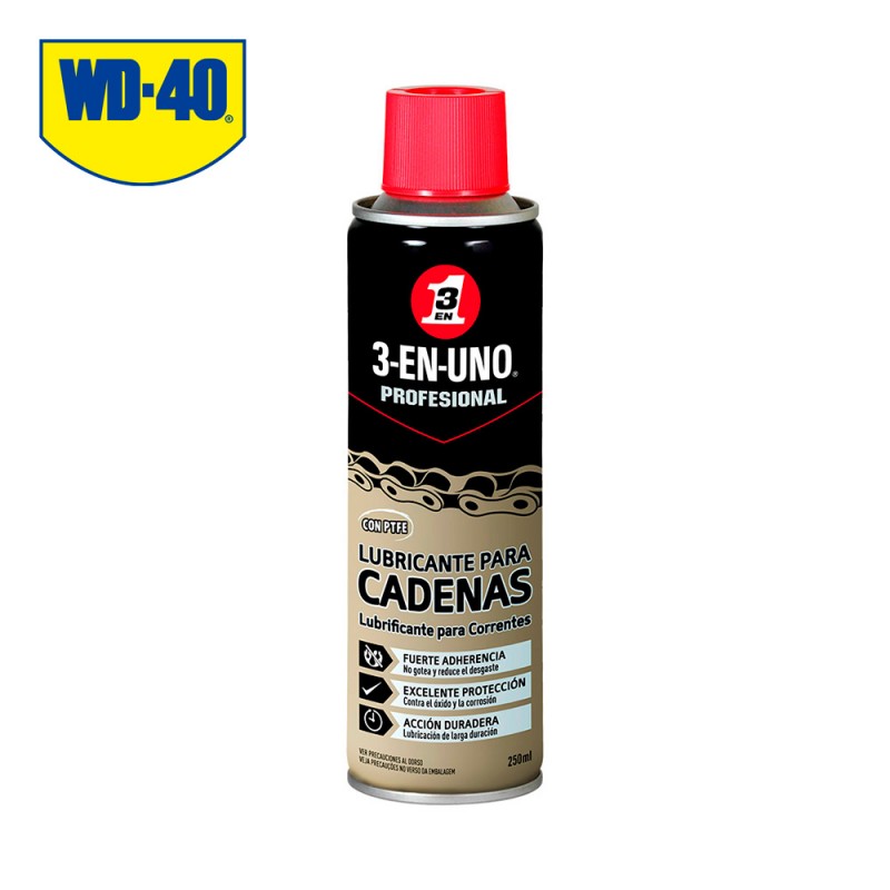 Lubricante para cadenas 250ml 3 en 1 