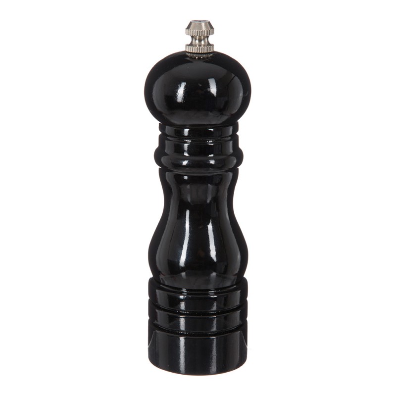Molinillo de pimienta madera negra 16cm 