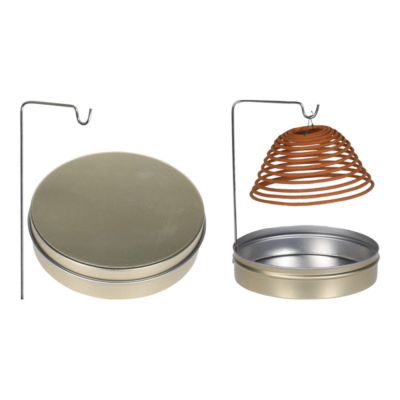 Incens espiral citronella caixa metàl·lica 