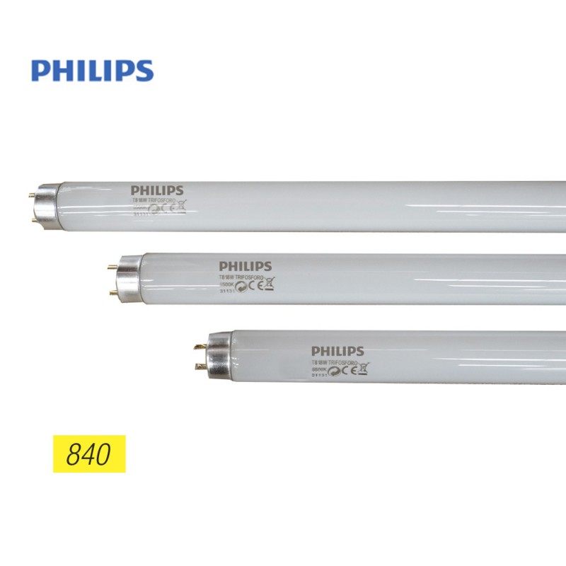 Tub fluorescent 58w trifòsfor 840k philips 