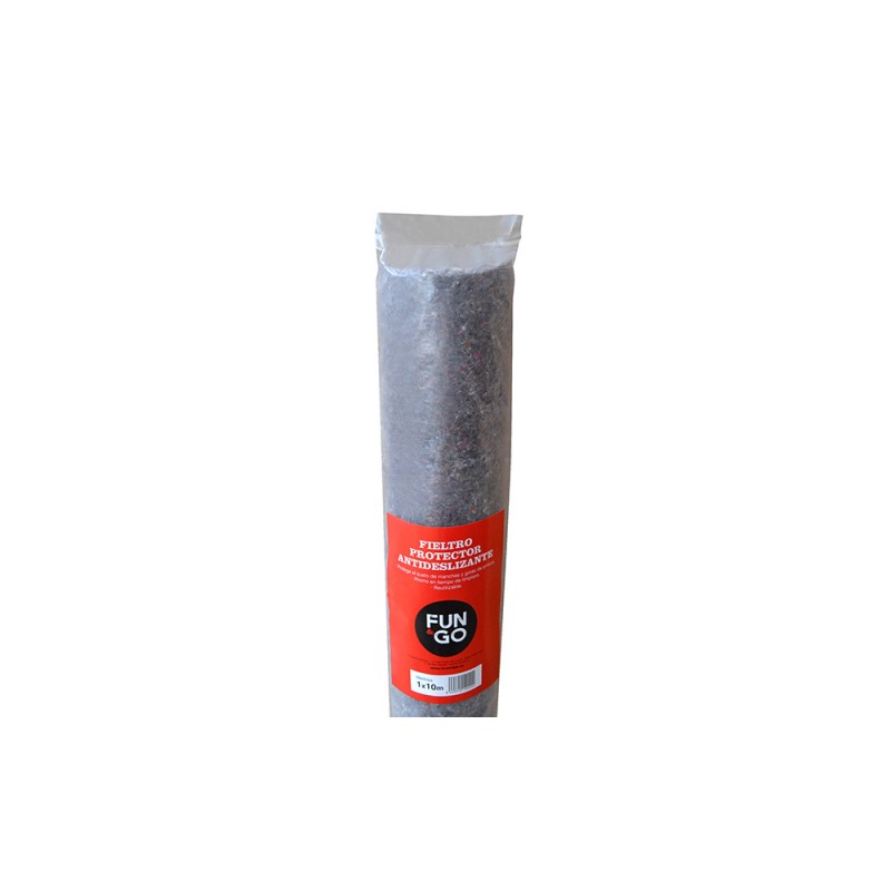 Fieltro protector suelo 200 gr/m2 gris 1x5mts