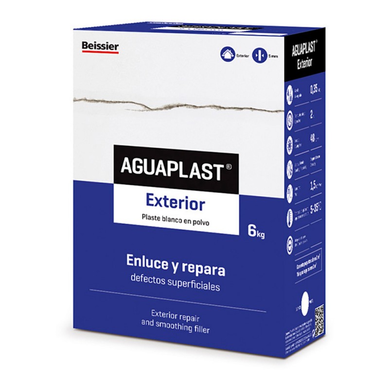 Aguaplast en pols per exteriors estoig 6 kg 