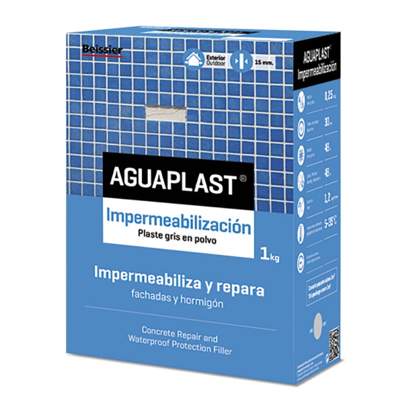 Aguaplast impermeabilització 1kg.