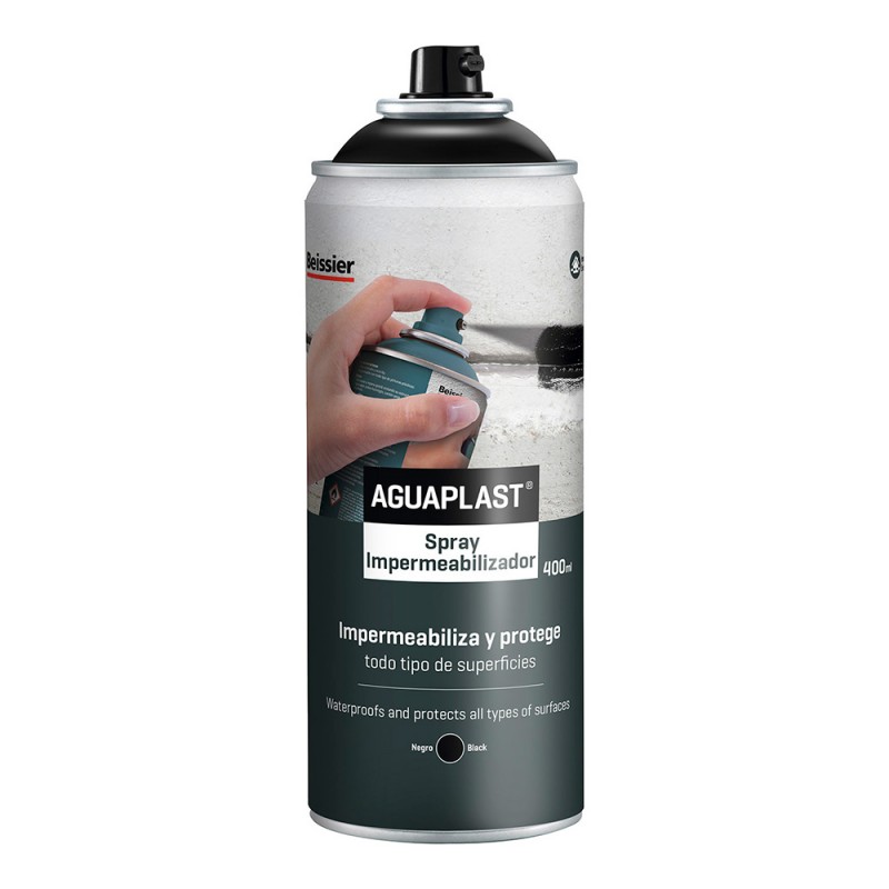 Spray impermeabilizacion negro 400ml beissier 