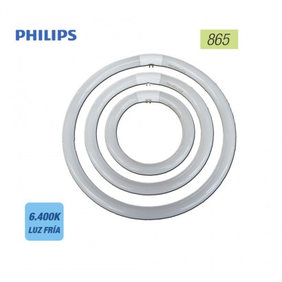Tubo fluorescente circular 32w trifosforo 865k  ø 30cm philips