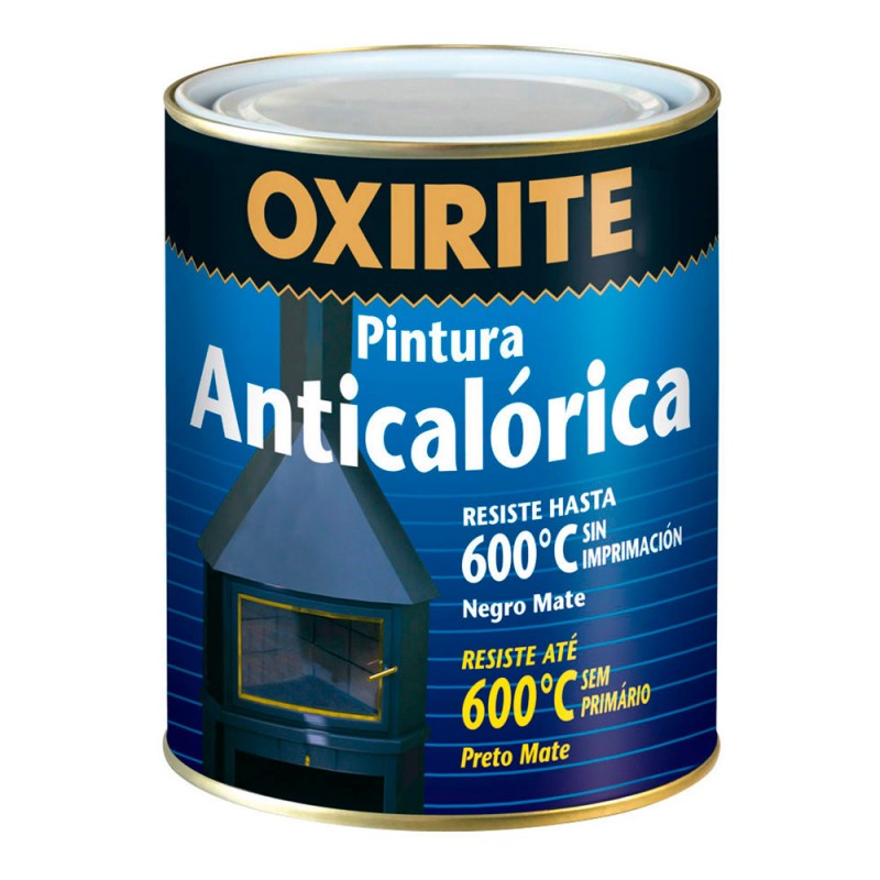 Xylazel metall pintura anticalorica negre mate 0.375l