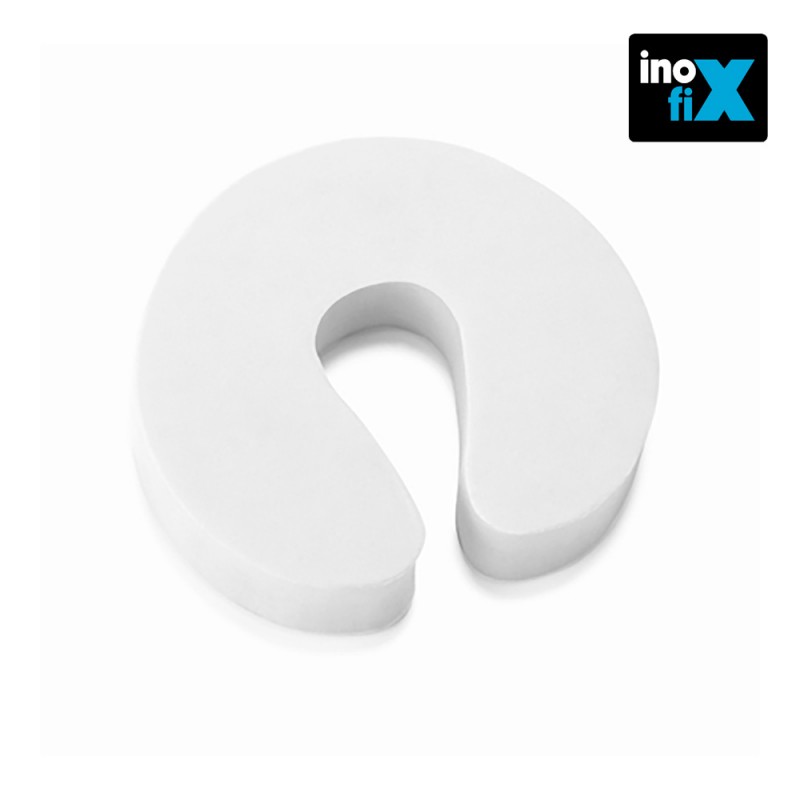 Tope salva dits per a portes blanc (blister) inofix 