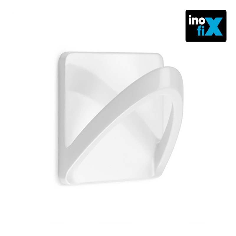 Colgador resistente al agua mod cinta blanco (blister) inofix