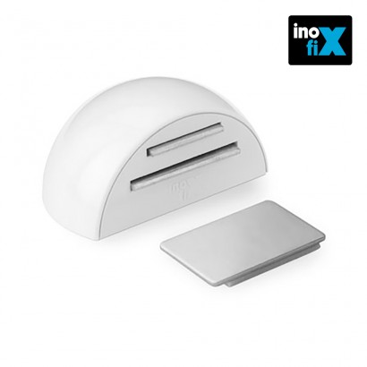 Retenidor adhesiu magnètic blanc (blister) inofix 