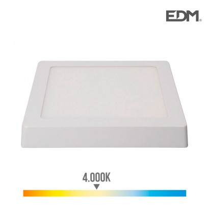 Downlight led superfície 20w 1500 lumens 4.000k llum dia blanc edm